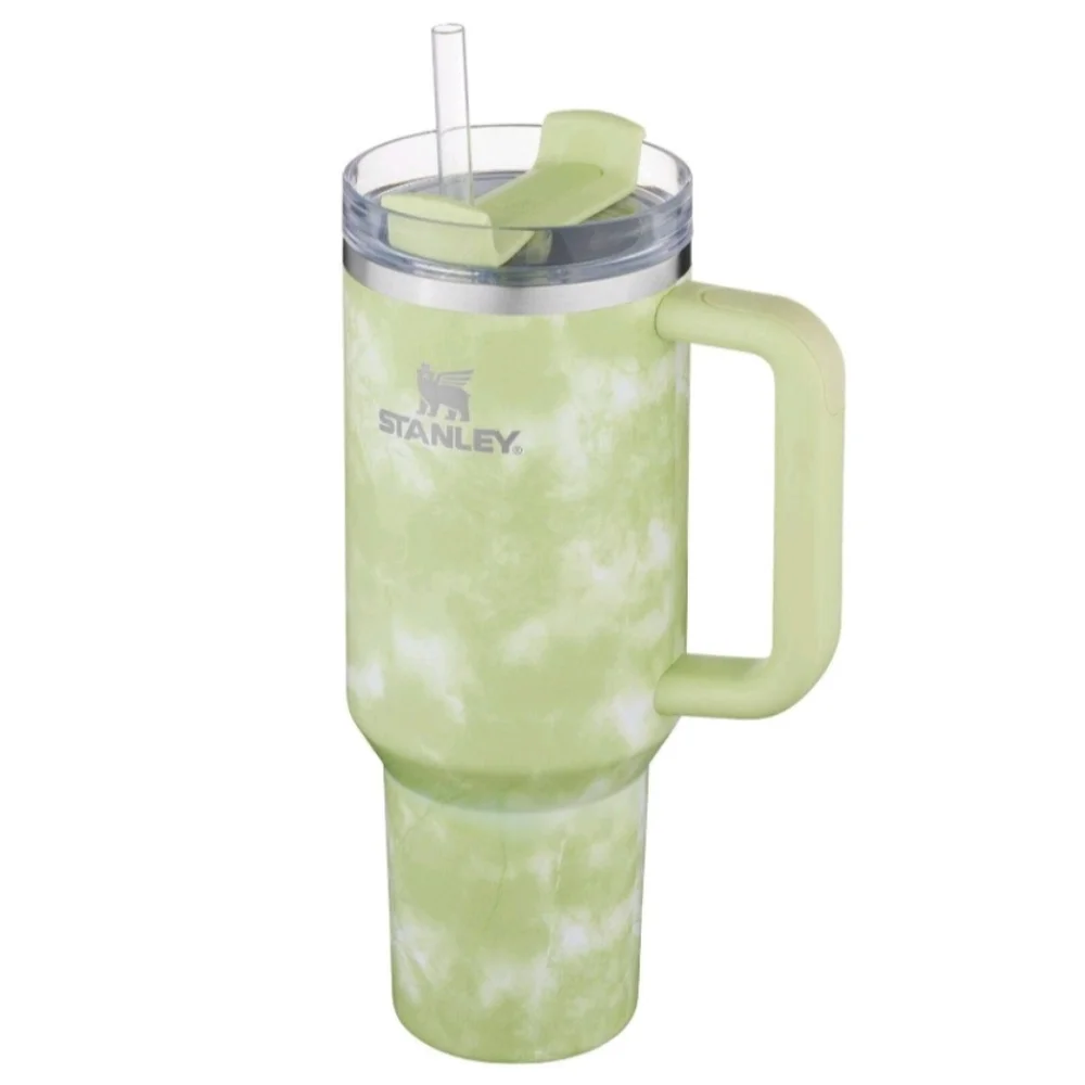 NWT Citron Tie Dye Stanley 40oz Flowstate Tumbler - Picture 4 of 5